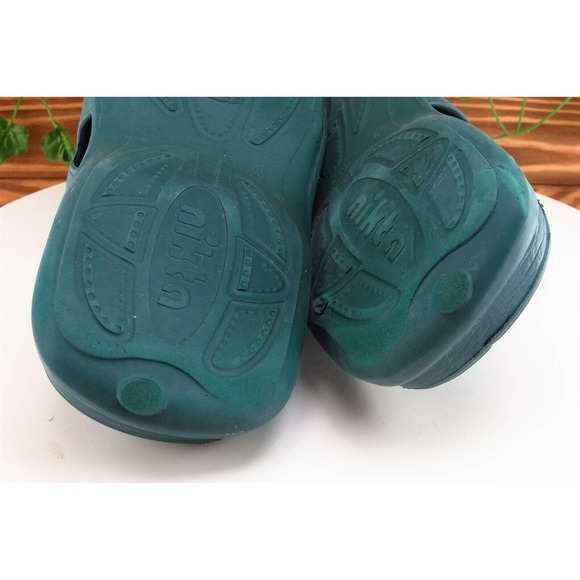 Nikta Size 11.5 M Green/Blue Slide Synthetic Men‎ Shoes - Picture 6 of 7